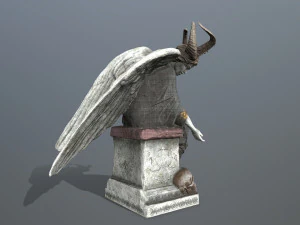 Woman Statue 3D Model