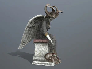 Woman Statue 3D Model