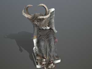 Woman Statue Model 3D