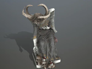 Woman Statue 3D Model