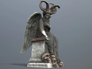 Woman Statue 3D Model