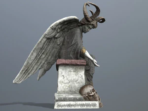 Woman Statue 3D Model