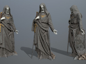 Man Statue 3D मॉडल
