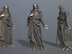 Mannstatue 3D Modell