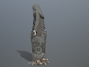 Man Statue 3D मॉडल