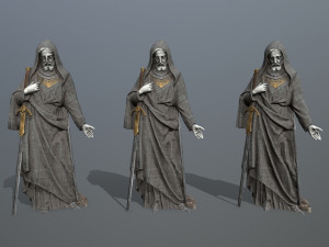 Man Statue 3D मॉडल