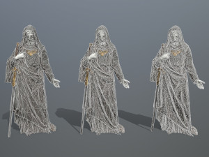 Man Statue 3D मॉडल