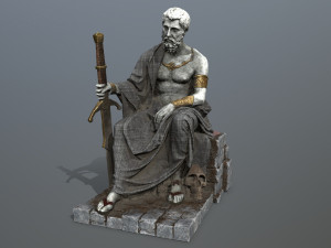 Man Statue 3D Модель
