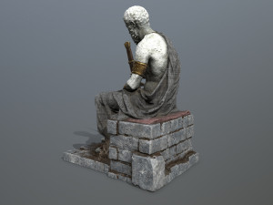 Man Statue 3D मॉडल
