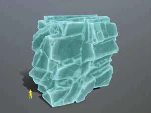 Ice rocks 3D Model