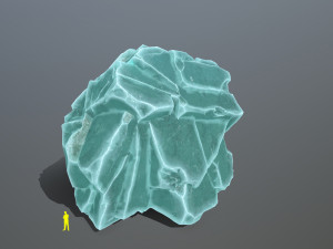 Ice rocks Model 3D