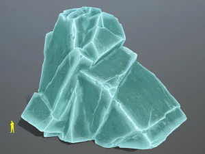 Ice rocks 3D Model