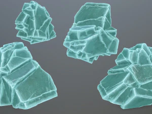 Ice rocks 3D Model