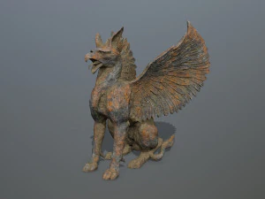 Statue Creature 3D Model
