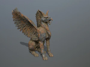 Statue Creature 3D Model