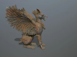 Statue Creature 3D Model