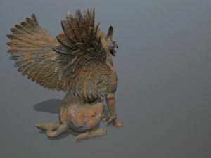 Statue Creature 3D Model