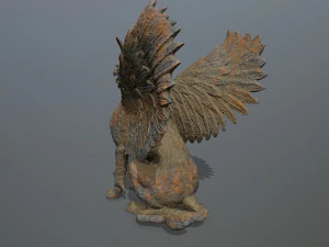 Statue Creature 3D Model