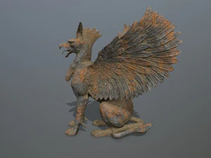 Statue Creature 3D Model