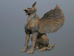 Statue Creature 3D Model