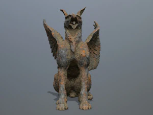 Statue Creature 3D Model