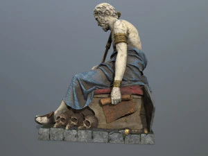 Statua mężczyzny Model 3D