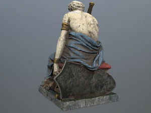 Statua mężczyzny Model 3D