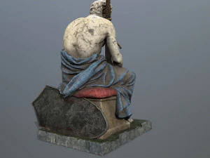 Statua mężczyzny Model 3D