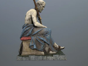 Statua mężczyzny Model 3D