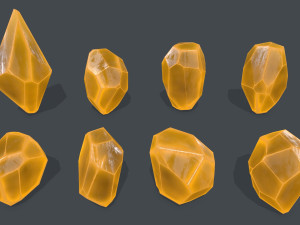 Crystal set 3D Model