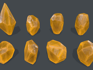 Crystal set Model 3D