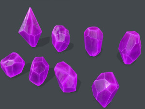 Crystal set 3Dモデル
