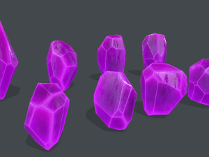 Crystal set 3Dモデル