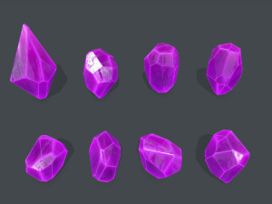 Crystal set 3Dモデル
