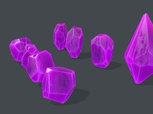 Crystal set 3Dモデル