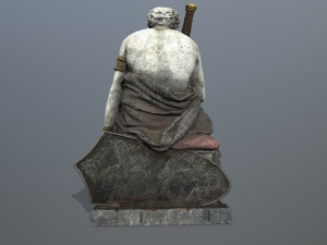 Man Statue 3D मॉडल