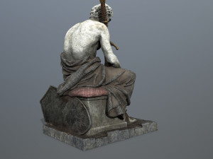 Man Statue 3D मॉडल