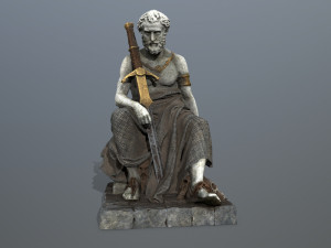 Man Statue 3D मॉडल
