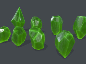 Crystal set 3Dモデル