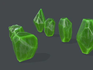 Crystal set 3D Model