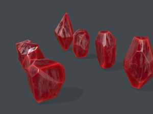 Crystal set 3D Model