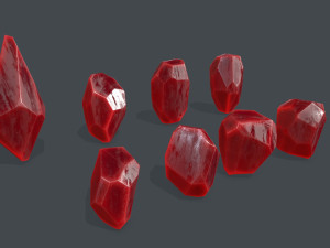 Crystal set 3D Model