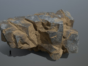 Desert rocks 3D Модель