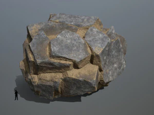 Desert rocks 3D Model