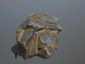 Desert rocks 3D Model