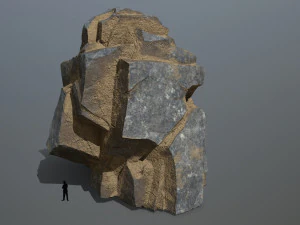 Desert rocks 3D Model