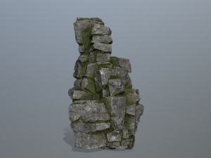 Cliff rocks Modello 3D