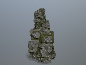 Cliff rocks Modello 3D