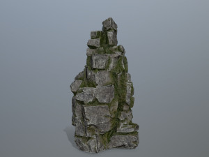 Cliff rocks Modello 3D
