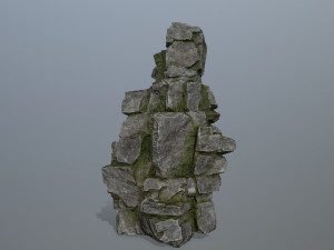 Cliff rocks Modello 3D